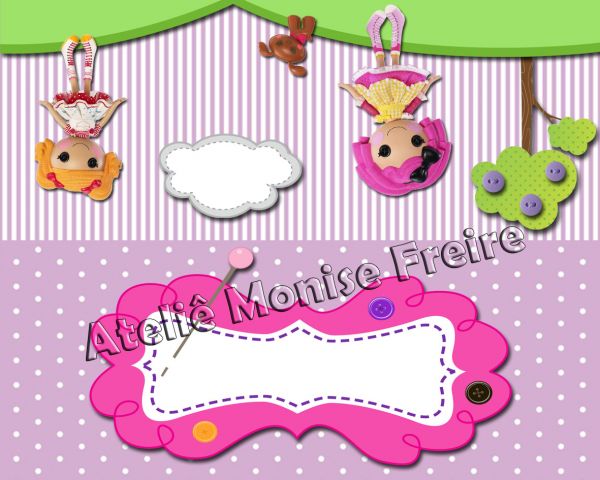 Salopeta para saquinho de doces Lalaloopsy