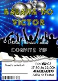 Convite Balada Vip Credencial