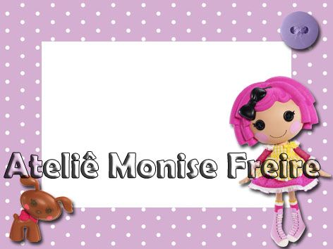 Tag para lembrancinhas Lalaloopsy