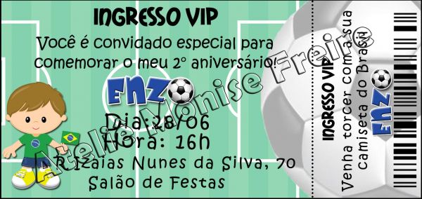 _Convite Ingresso Copa Futebol Brasil