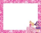 Tag para lembrancinhas Barbie Princesa & PopStar