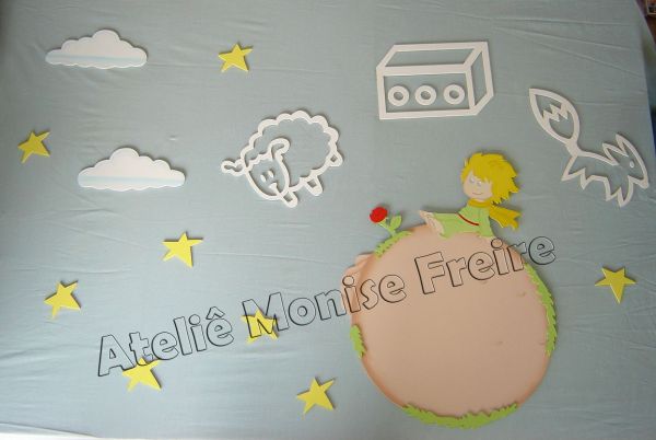 Border mdf Pequeno Principe