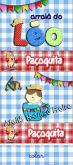 Rótulo para Paçoquita chá bebe caipira festa junina